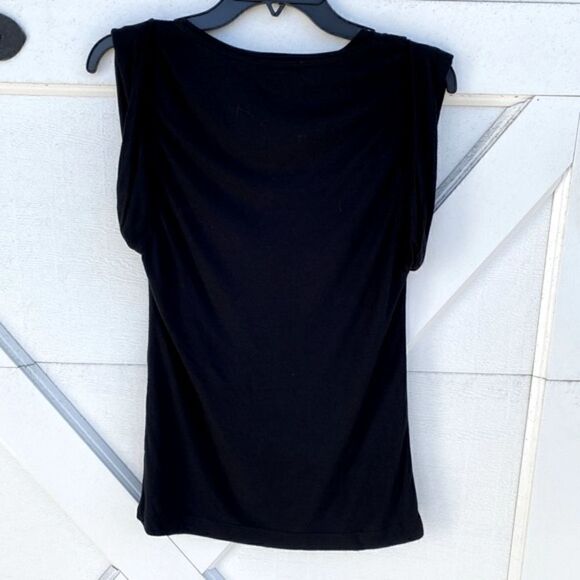 Trouvé Nordstrom Black Modal Tee/Tank. Top Size: XS. Excellent Condition. - Picture 2 of 4